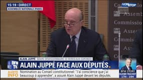 "J'ai purgé ma peine": devant les députés, Alain Juppé évoque son passé judiciaire