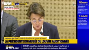 Le vol du Louvre est "une blessure immense" pour la patronne du musée