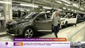 Incendies à Stellantis: un intérimaire de l'usine arrêté 