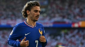 Antoine Griezmann lors du match de l'Euro entre la France et la Pologne, le 25/06/2024