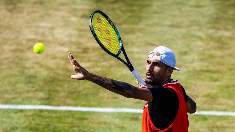 ATP: après un coup de sang, Kyrgios se dit victime "d'insultes racistes" et charge un spectateur