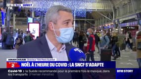 Amar Chaabi (directeur TGV Paris Sud-Est): "Nous attendons environ 150.000 voyageurs ce week-end au départ de la gare de Lyon"