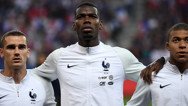 Griezmann, Pogba et Mbappé