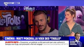 Matt Pokora reprend la voix française de son personnage Branche dans "les Trolls 2"