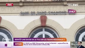 Bientôt une baisse de la TVA sur les trains régionaux?