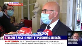 Éric Ciotti (LR) sur l'attaque à Nice: "Cela ressemble en tous points à une attaque terroriste"