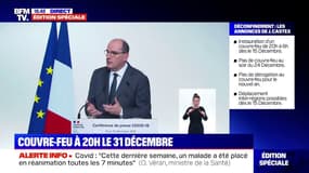 Jean Castex: "Le 31 décembre, le couvre-feu s'appliquera"