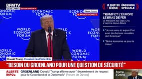 Groenland: "on y a va pour notre sécurité nationale" et non pour les terres rares assure Donald Trump