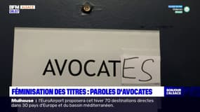 Féminisation des titres: qu'en pensent les avocates à Strasbourg?