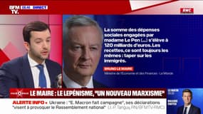 "Il a menti aux Français": Jean-Philippe Tanguy dénonce la politique économique de Bruno Le Maire