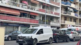 Quartier de la Madeline à Nice, le 9 décembre 2024