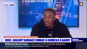 Île-de-France: le champion de boxe Bakary Samaké combat à domicile à Gagny