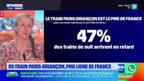 Hautes-Alpes: Paris-Briançon, élue "pire ligne" de France