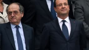 Noël Le Graët et François Hollande
