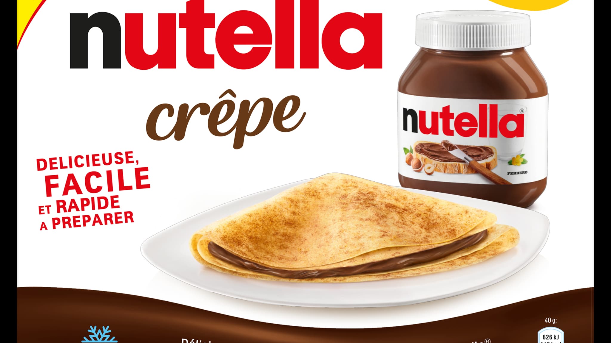 Crêpes nutella