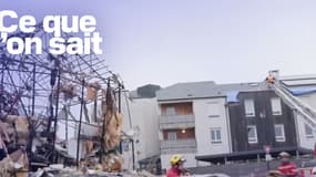 La maison de Magny-les-Hmeaux (Yvelines) a totalement été détruite par une explosion et un incendie. 