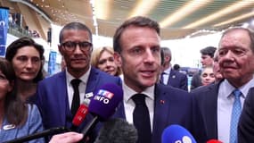 "Elle a tout à fait sa place": Emmanuel Macron s'exprime sur la présence d'Aya Nakamura à la cérémonie d'ouverture des JO
