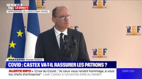 Jean Castex au Medef : "La France a tenu le choc"