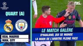 Real Madrid 3-3 Manchester City : Le match galère d’Haaland (qui se mange la main de l’arbitre)