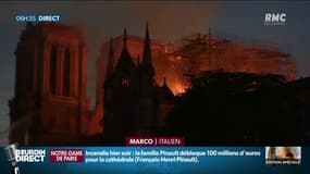 "Nous avons tous perdus une partie de notre histoire", l'émotion d'amoureux de Paris à l'étranger après l'incendie de Notre-Dame