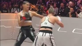 Aline Pereira au Karaté Combat le 12 octobre 2024