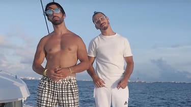 Les frères N.O.S. et Ademo, du groupe PNL, dans le clip "J'Suis QLF".