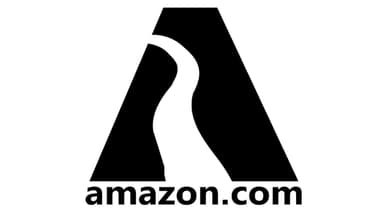 Le premier logo d'Amazon