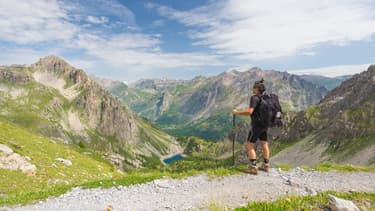 Randonnée dans les Alpes