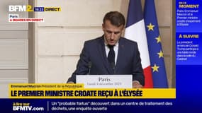 L'élargissement de l'UE "doit être exigent et crédible", déclare le président Emmanuel Macron