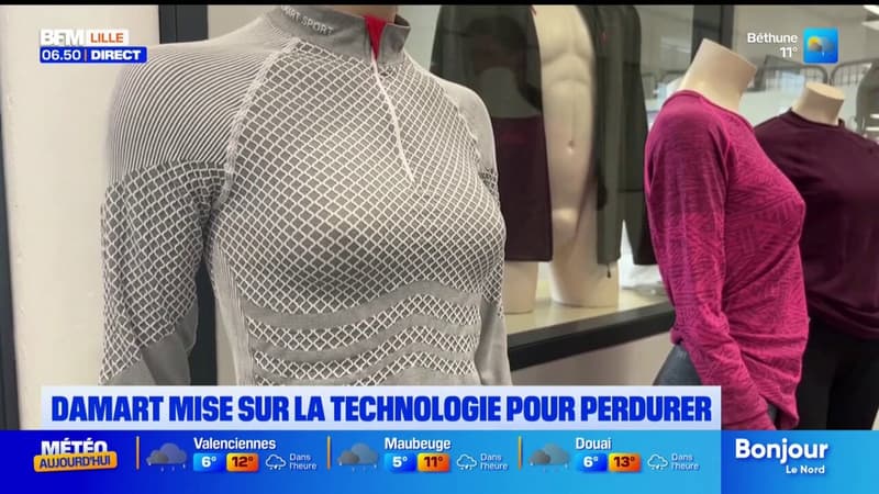 Roubaix: Damart mise sur la technologie pour perdurer