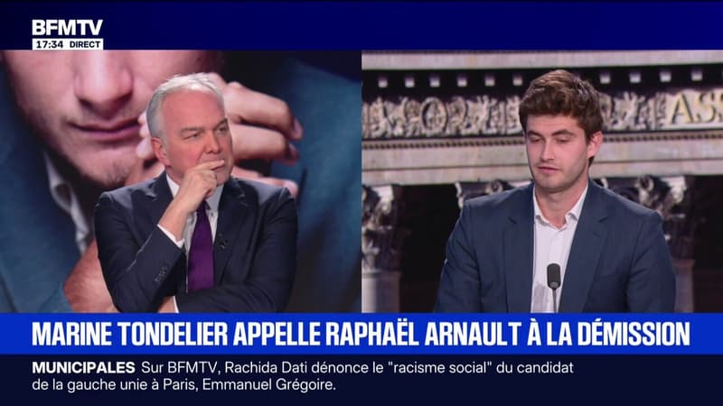 "On a relevé trois irrégularités": Guilhem Carayon (UDR) affirme que des assistants parlementaires auprès de la Jeune garde n'ont pas été déclarés