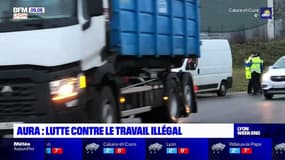 Auvergne-Rhône-Alpes: une vaste opération sur les routes pour lutter contre le travail illégal