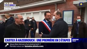 Nord: Jean Castex en déplacement à Hazebrouck