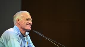 Didier Deschamps en conférence de presse, le 1er septembre 2025.