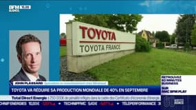 Toyota va réduire sa production mondiale de 40% en septembre: