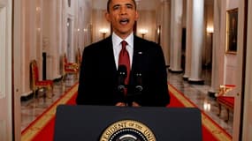 Barack Obama annonce le décès d'Oussama Ben Laden.