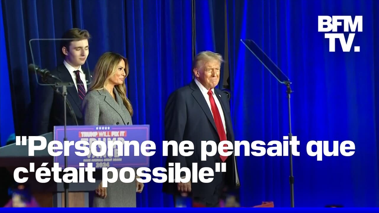 Présidentielle Américaine Le Discours De Donald Trump Revendiquant Sa Victoire