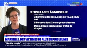 Fusillades à Marseille: des victimes de plus en plus jeunes