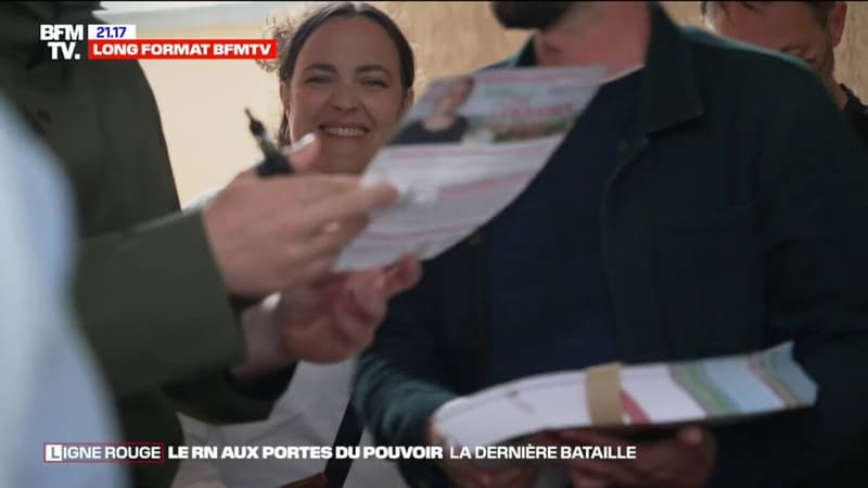 LIGNE ROUGE - Sarthe: la candidate du NFP à la recherche de nouveaux électeurs pour son second tour face à Marie-Caroline Le Pen