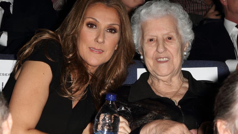 Céline Dion et sa mère Thérèse en 2010