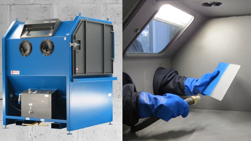 ARENA: Conception et fabrication de cabines de sablage made in France