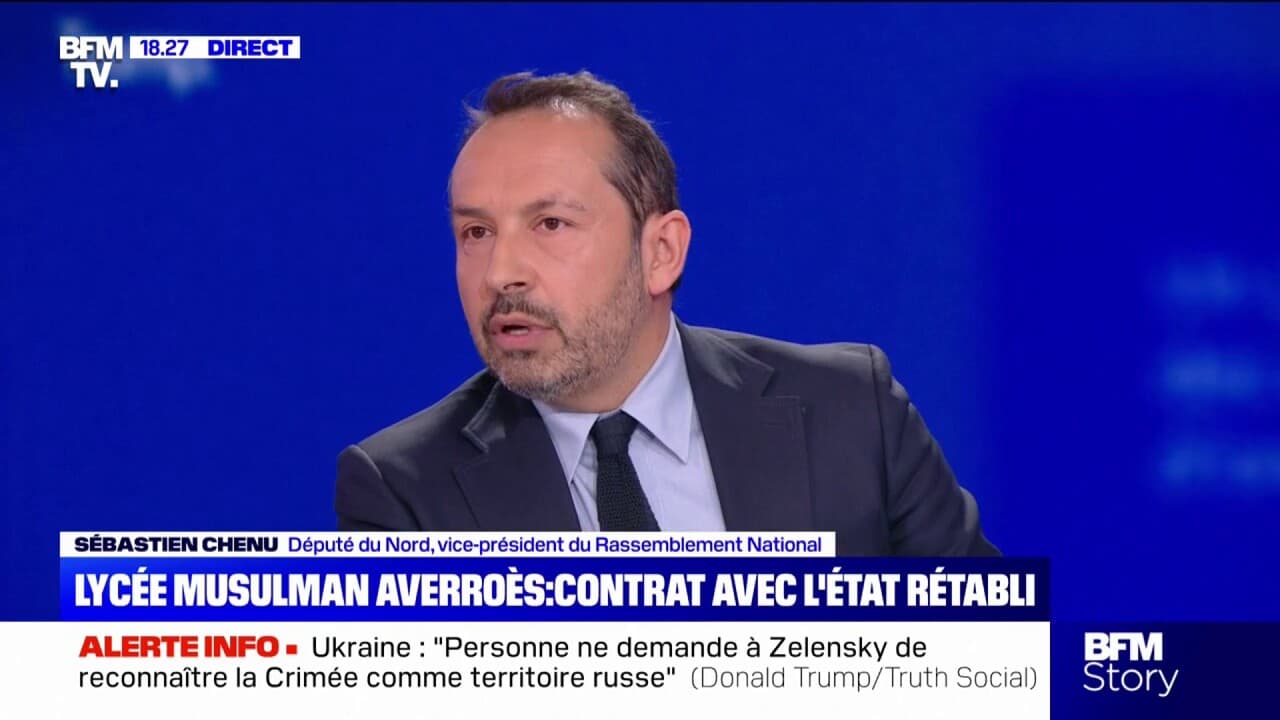 Lycée musulman Averroès: pour Sébastien Chenu (RN),