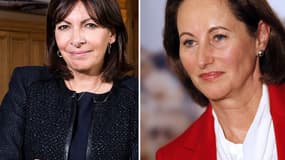 Anne Hidalgo et Ségolène Royal 