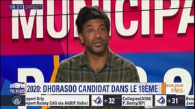 "Je rejoins les valeurs de la France Insoumise", "les valeurs de gauche, solidaires, de justice sociale", déclare Vikash Dhorasoo sur BFM Paris