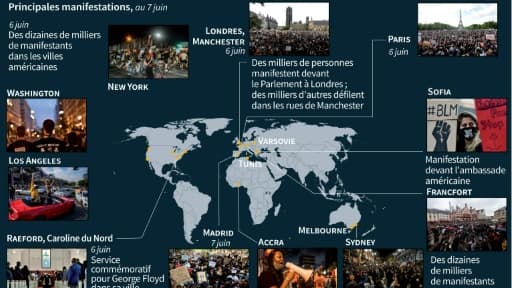 Manifestations dans le monde après la mort de George Floyd Manifestations dans le monde après la mort de George Floyd