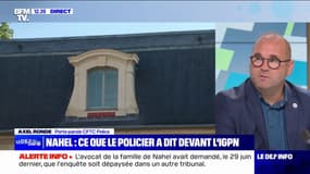 Maintien du policier en détention provisoire: "On a l'impression que des collègues sont un petit peu lâchés par le pouvoir judiciaire" Axel Ronde, porte-parole CFTC Police 