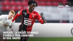 Mercato : La presse espagnole s'emballe pour Camavinga au Real Madrid