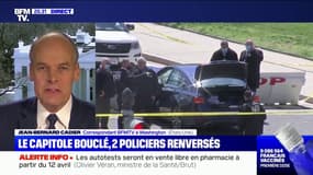 Policiers renversés près du Capitole: le conducteur du véhicule est mort (médias américains)