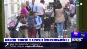 Manche: de trop nombreuses classes fermées, l'école de Sartilly se mobilise