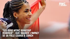 "Les gens m'ont beaucoup remercié" : Gueï raconte l'impact de sa folle course à Zurich